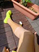 アネッサは男性が使っても違和感のない、爽やかな香りがした（著者撮影）