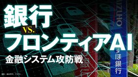 銀行 vs. フロンティアAI