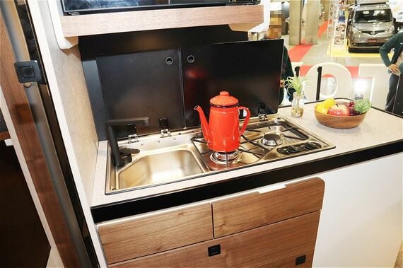 新型ダヴィンチ6.0のキッチンスペース