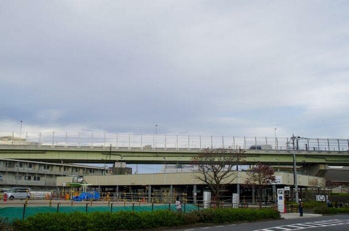 南町田グランベリーパーク駅南東の臨時駐車場