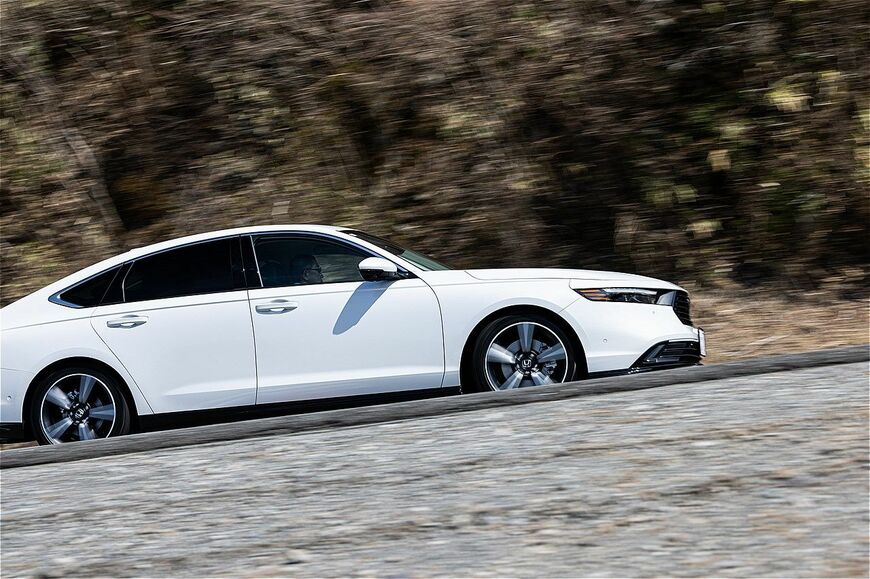 2024年3月8日に発売したホンダの新型「アコード」（写真：三木宏章）