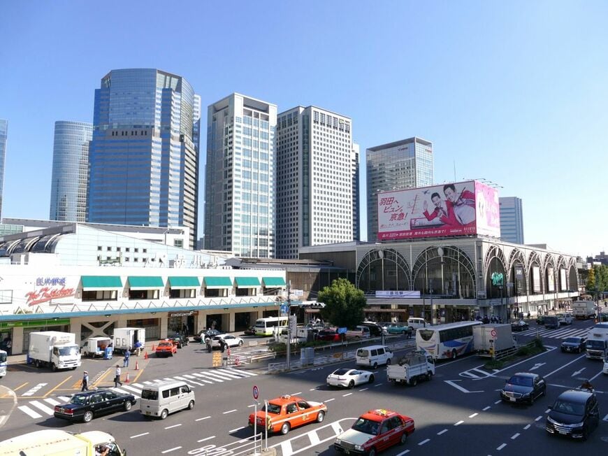 2018年当時の品川駅（記者撮影）