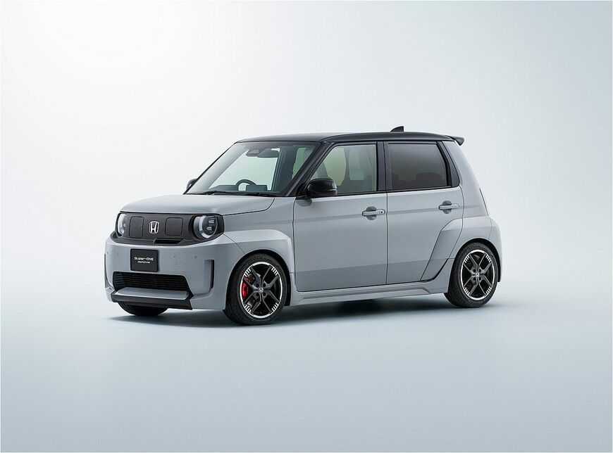 世界初公開、ホンダの小型EV「Super-ONE Prototype」（写真：本田技研工業）