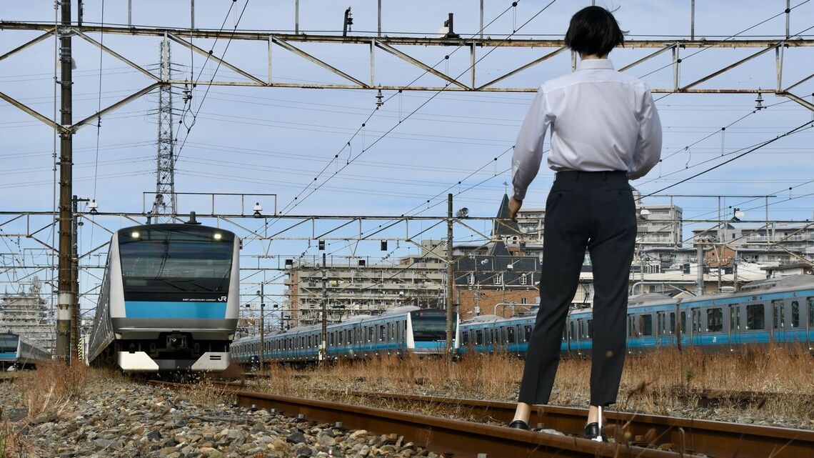 JR東日本の障害物検知システム試験