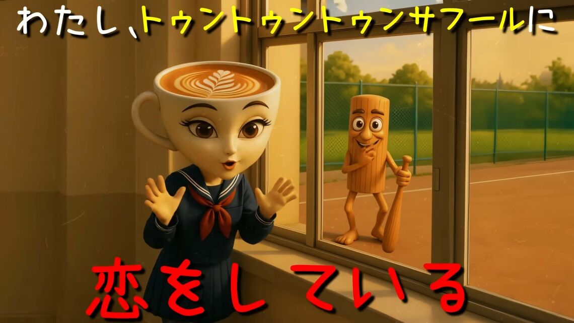 トゥントゥントゥンサフールに恋している