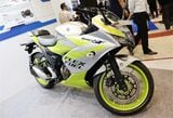スズキ「ジクサーSF250 FFV」（筆者撮影）