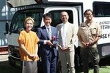 日本特種ボディー主催「フェーズフリー認証取得キャンピングカー発表会」（筆者撮影）