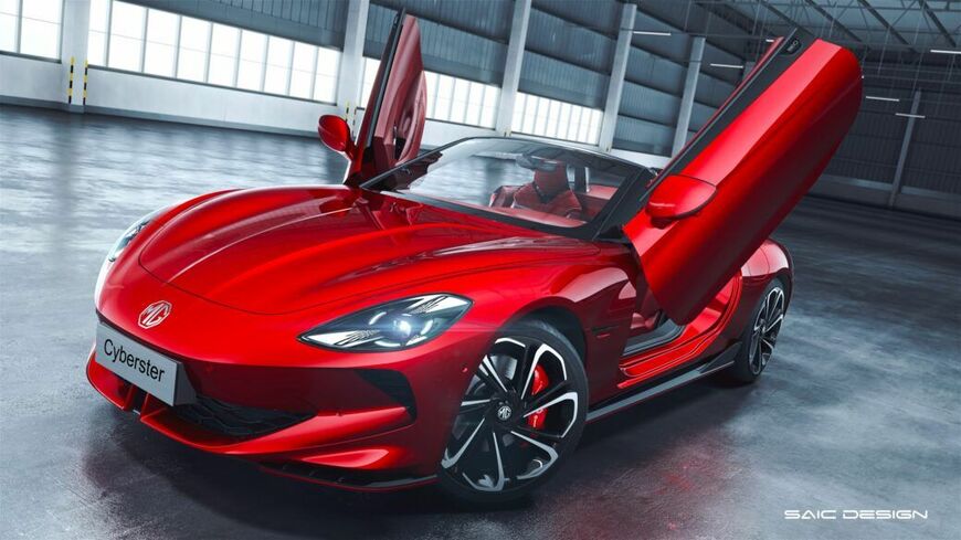 2024年に発売が開始となったEVスポーツの「サイバースター」（写真：MG Motor）