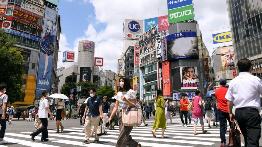 コロナ感染と人流の相関関係の強さ・安定性を論考してみよう（写真：Noriko Hayashi／Bloomberg）この記事の画像を見る(◯枚)