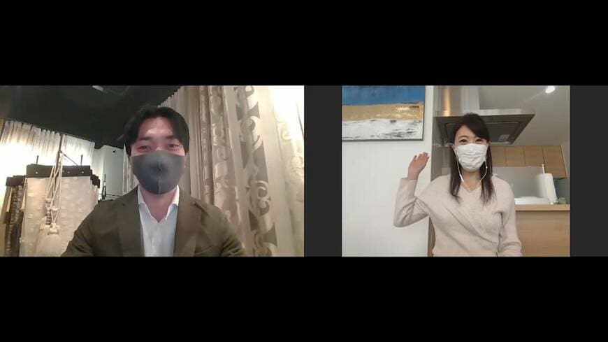 ネットで接客対応も（写真：NHK大阪拠点放送局）