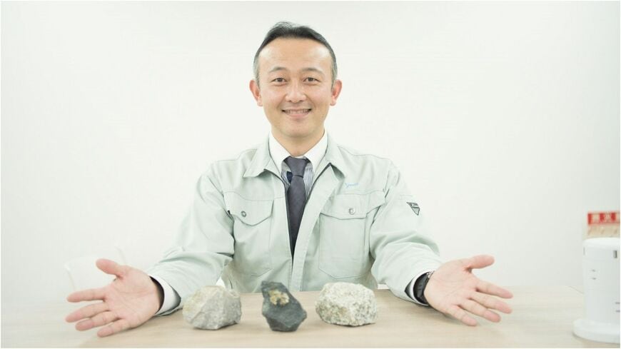 自他ともに認める「石オタク」八千代エンジニヤリングに勤める長谷川怜思さん