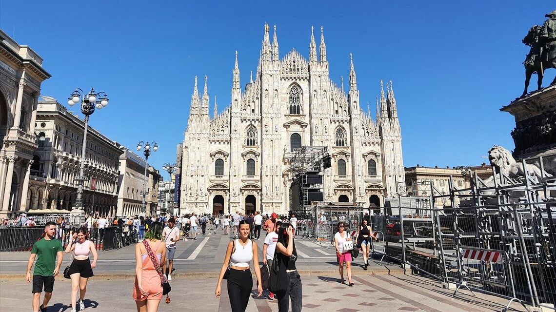 イタリア出国直前で陽性判定が出て隔離生活を行った（筆者撮影）