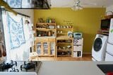 キッチン前の壁をぶちぬき、和室をキッチンに。カウンターキッチンで開放的な空間にリノベーション（写真撮影／相馬ミナ）