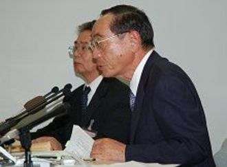 民事再生法適用を申請した新井組、社長は記者会見で「外部環境の悪化」を繰り返す