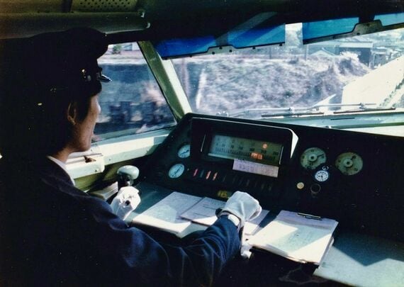 0系新幹線運転台