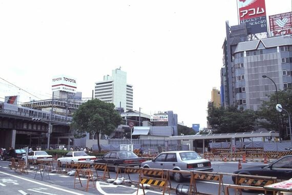 阪急 三宮駅 震災直後