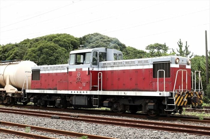 鹿島臨海鉄道のKRD形ディーゼル機関車。今は1両のみ