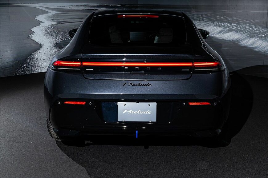 ホンダの新型「プレリュード」（写真：三木 宏章）