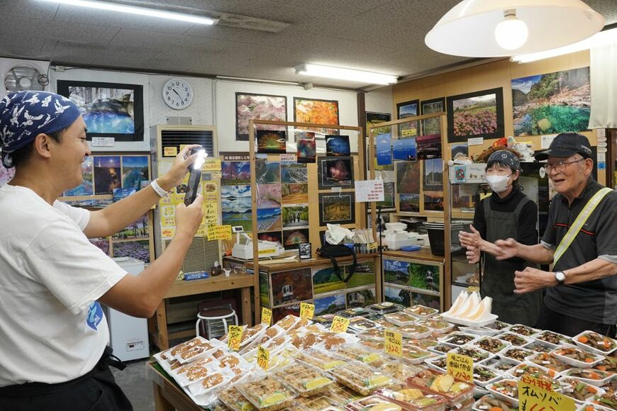 営業前の恒例投稿の様子