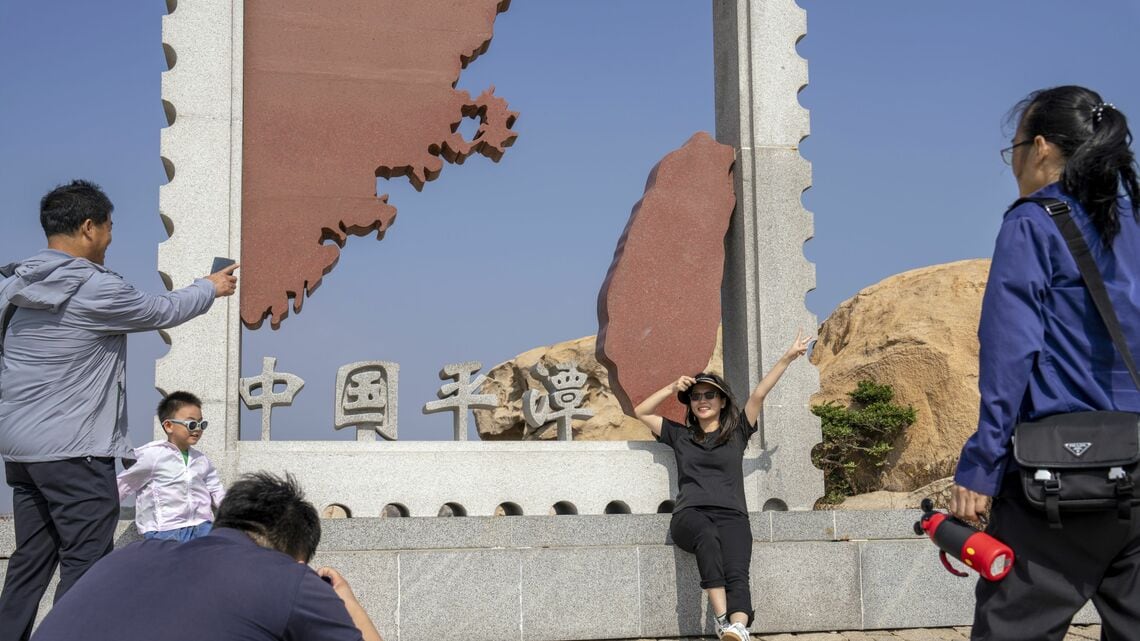 台湾統一を目指す中国の平潭島