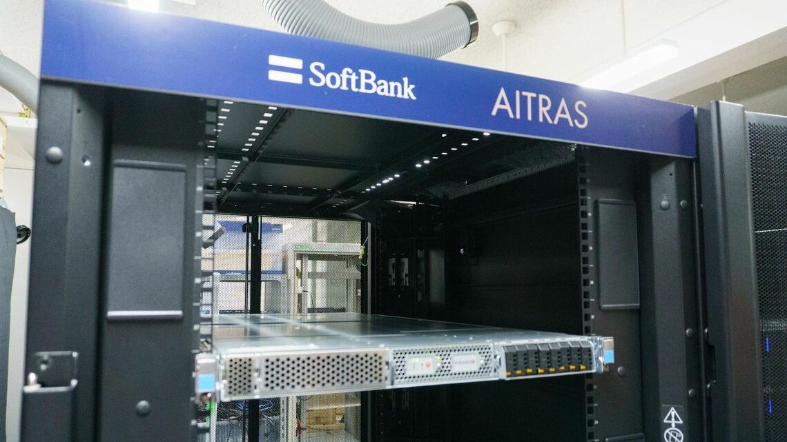 ソフトバンクのAI-RAN「AITRAS」の装置