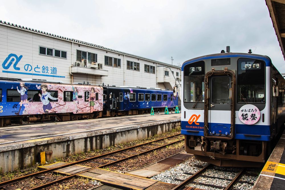 のと鉄道の車両（筆者撮影）