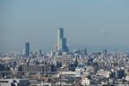 日中のあべのハルカス