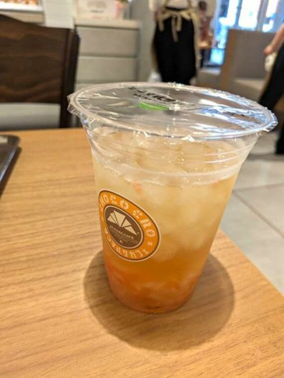 サンマルクカフェ＆茶 凍頂烏龍フルーツティー