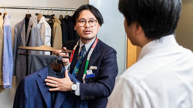 伊勢丹新宿店で体験､社長の｢勝負服｣スタイル術