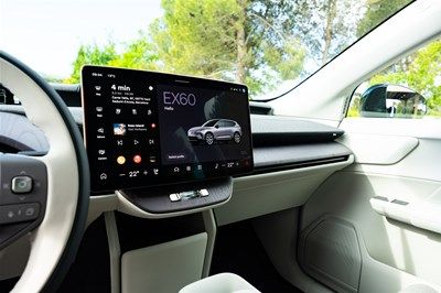 ボルボの新型EV「EX60」国際試乗会の様子（写真：VOLVO）
