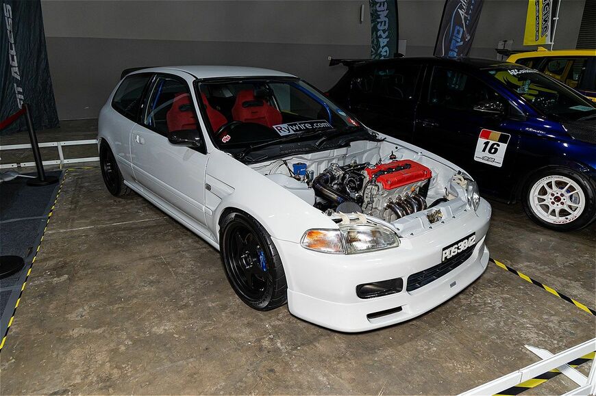 2024年11月に開催された東京オートサロン・クアラルンプールのイベント風景（筆者撮影）