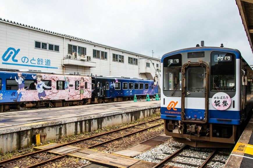 のと鉄道の車両（筆者撮影）