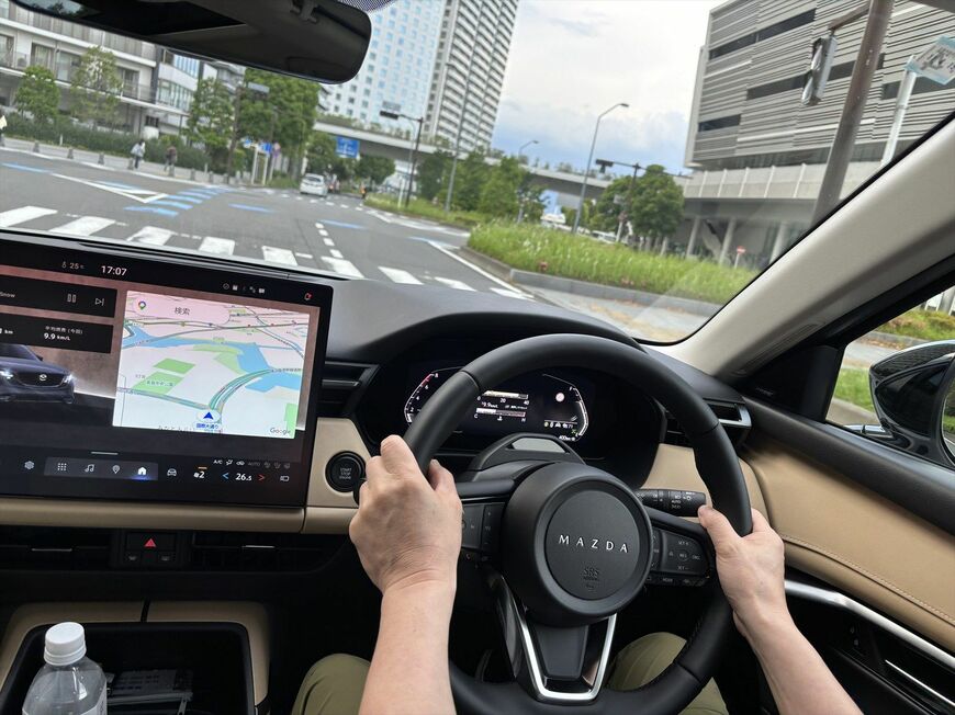 同乗者撮影