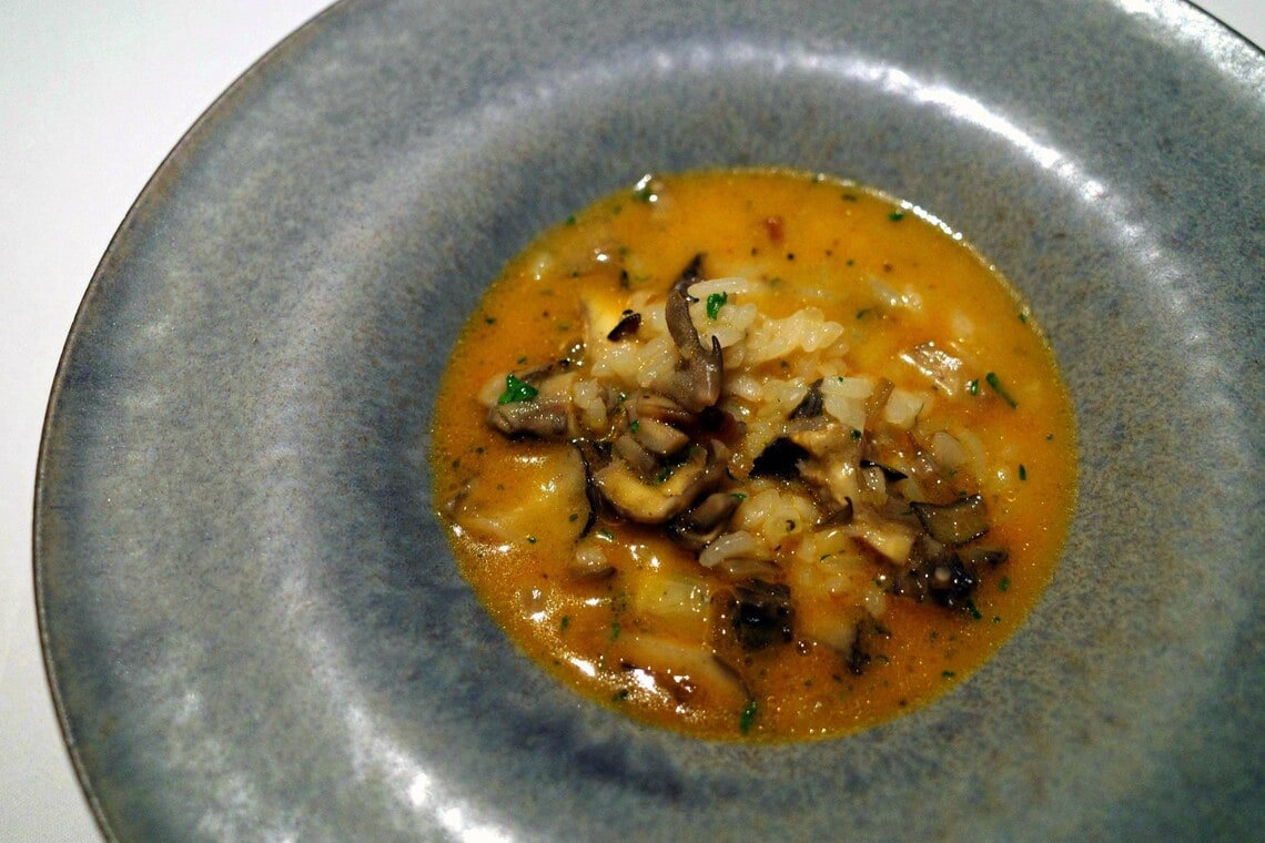 モダン地中海料理「Sefino」のリゾット（写真：筆者撮影）