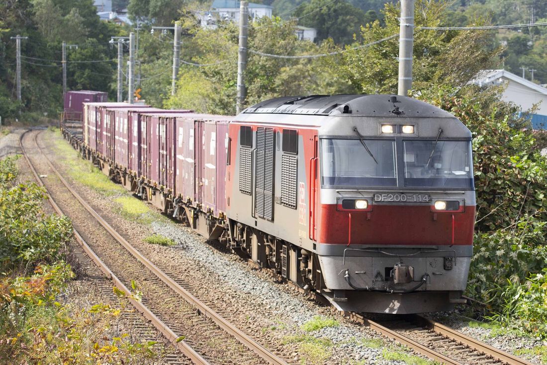 函館本線 貨物列車