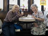 東京から来たお客さんと記念撮影（筆者撮影） 
