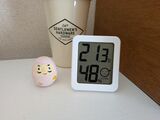 筆者宅の温湿度計