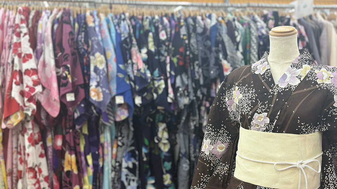 ブックオフの着物売り場