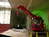 工事中の下北沢駅＝2016年6月（記者撮影）