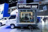 バンコク・インターナショナル・オートサロン2022の会場内（筆者撮影）