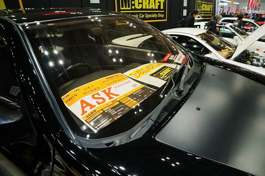 ミハラ自動車がフルレストアしたいすゞ「ビークロス」（写真：筆者撮影）