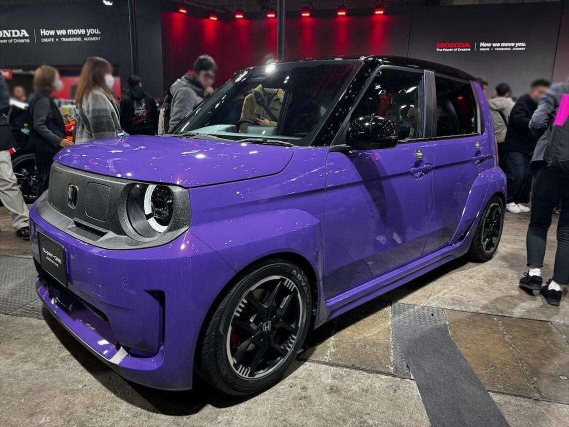 BEVのホットハッチ「Super-ONE Prototype」は「N-ONE e:」がベース（筆者撮影）