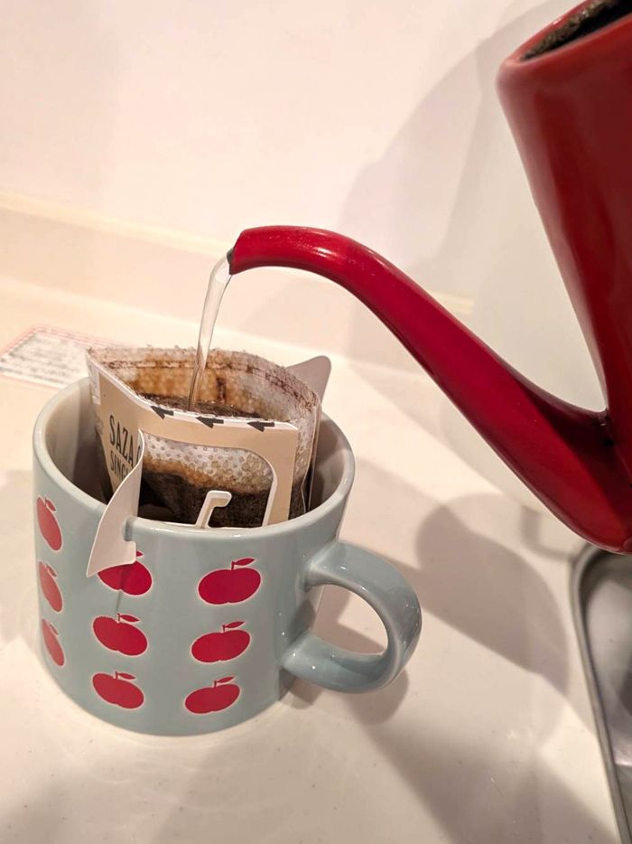 自宅や職場で手軽に本格コーヒーが楽しめる（筆者撮影）