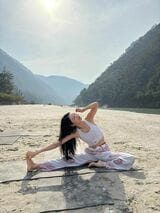 最初のきっかけは、出張で行ったフィリピンでヨガを体験したことだった（写真：本人提供）