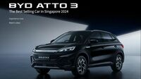 中国BYD､シンガポール市場で｢トヨタ超え｣の躍進 参入3年でシェア首位､政府のEV支援が追い風に