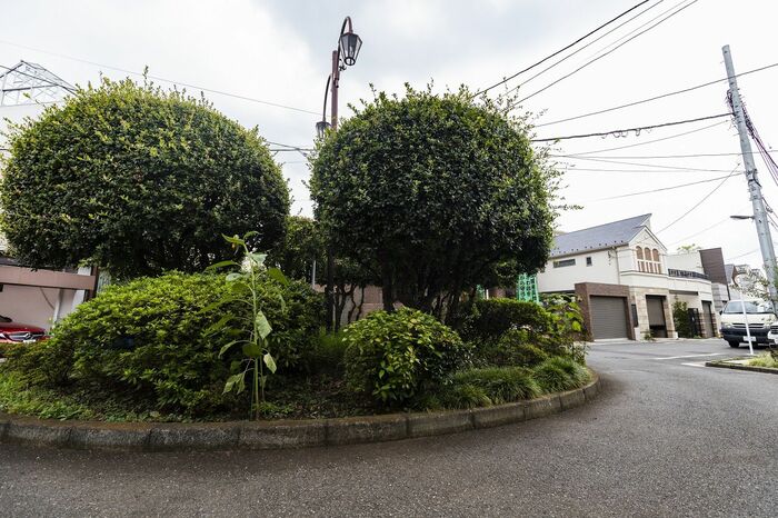 常盤台住宅地内にあるクルドサック