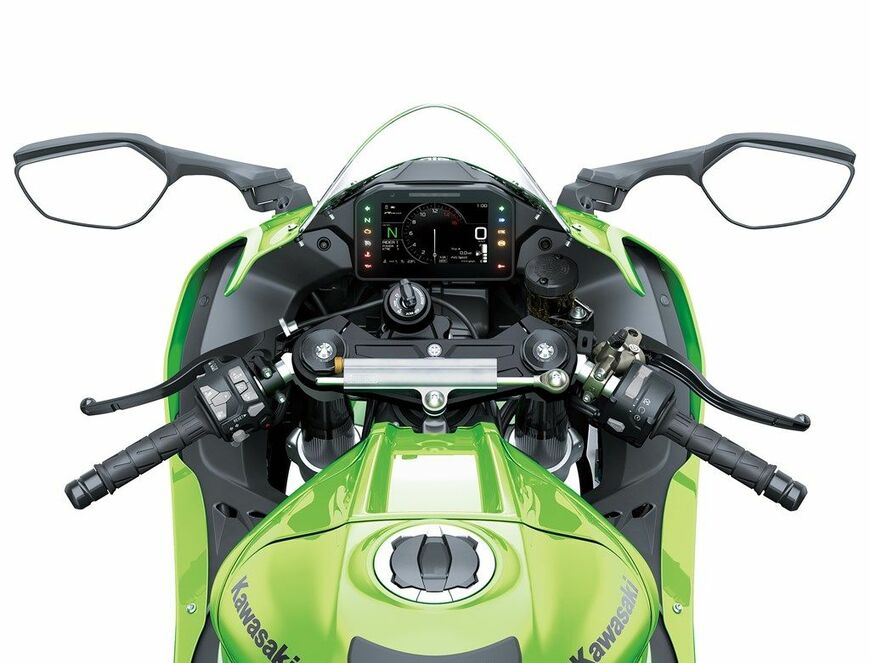 カワサキの新型「ニンジャZX-10R/ZX-10RR」（写真：カワサキモータースジャパン）