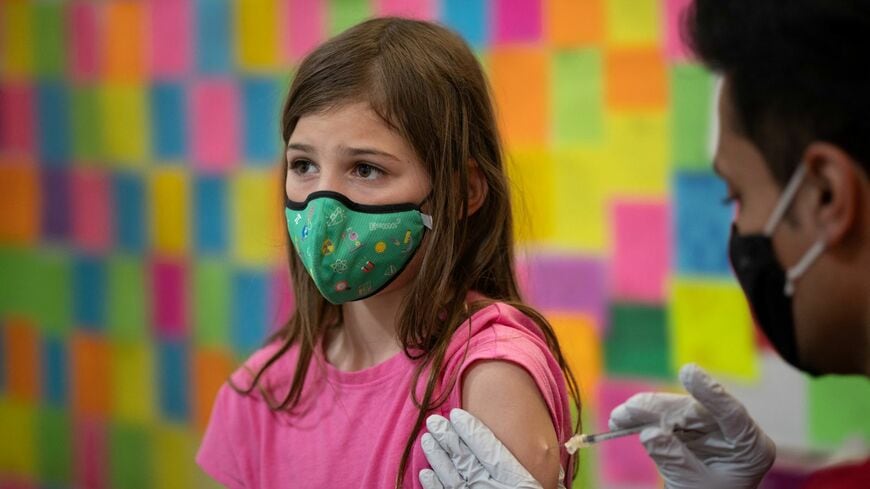 アメリカでは子どもにもコロナワクチンの接種が進んでいる（写真：ロイター／アフロ）この記事の画像を見る(◯枚)