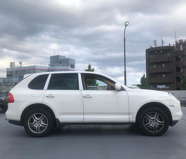 筆者が乗っている957型カイエンS（筆者撮影）