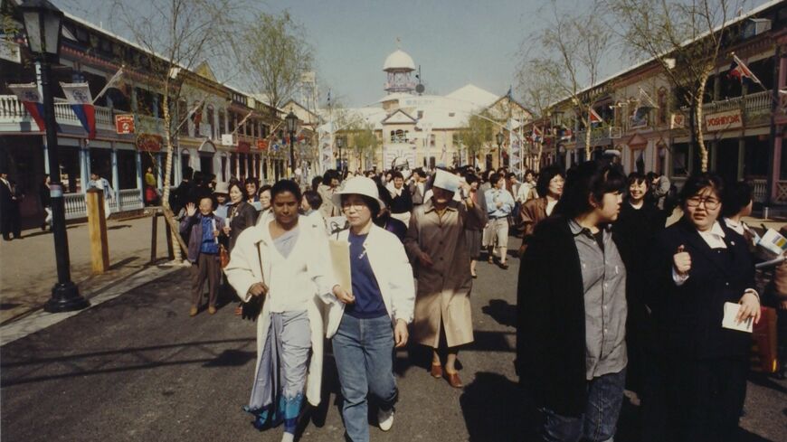 1989年に横浜市制100周年、横浜港開港130周年を記念して『横浜博覧会』が行われた（撮影：1989年3月20日、豊永邦男）